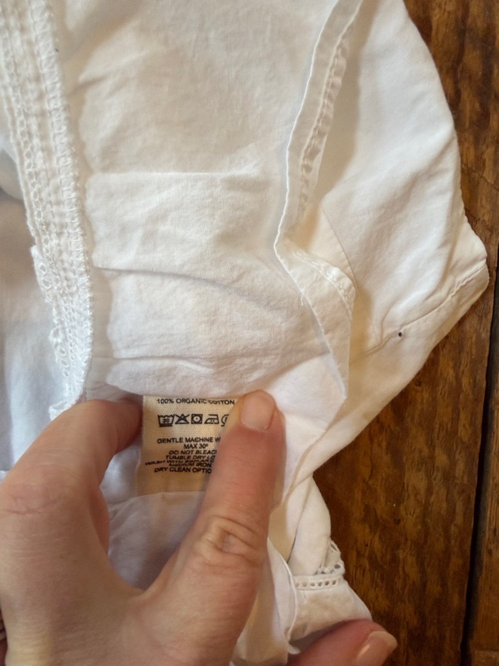 Frankies Bikinis Airy Poplin Buttoned Top - Picture 4 of 6